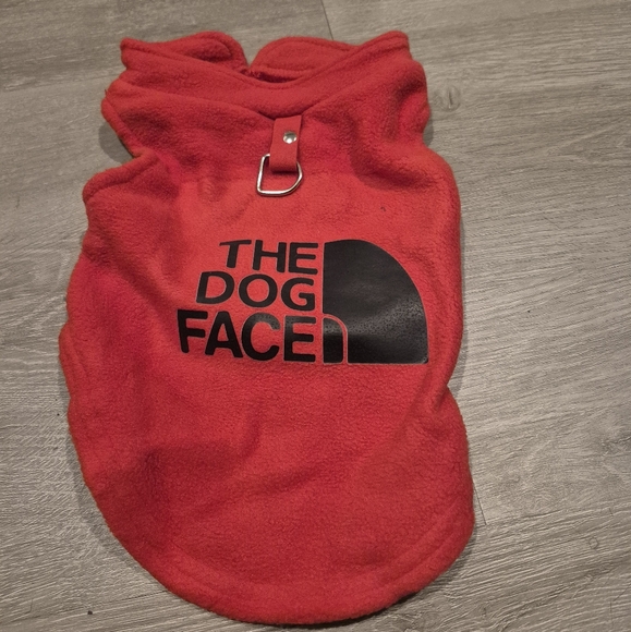 None Other - Puppy Red Fleece Vest Med